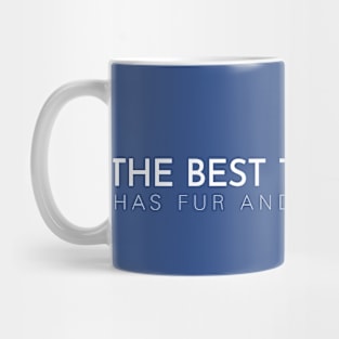 Dog Job Being Therapist Mug